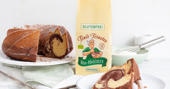 Glutenfreier Gugelhupf mit Bio-Mehl-Mix von Fini's Feinstes
