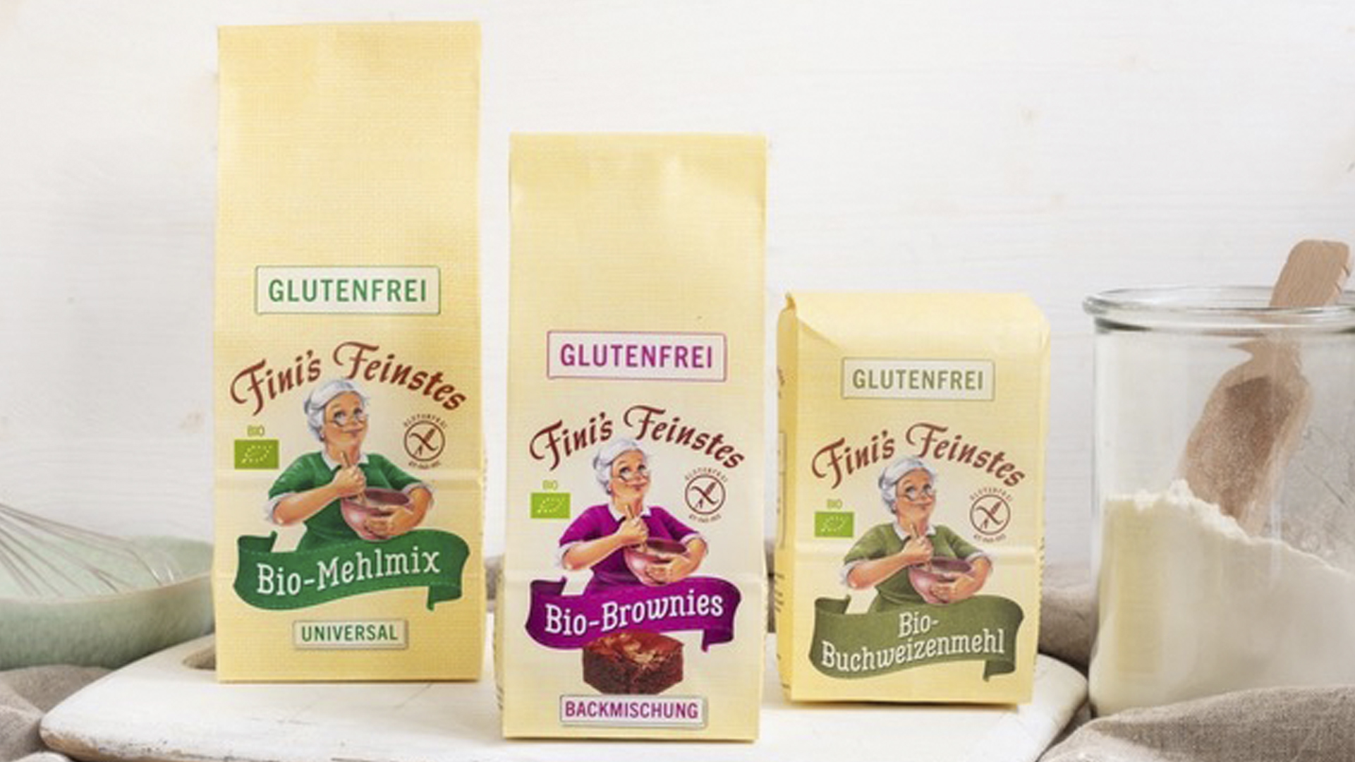 Neue glutenfreie Mehle von Finis Feinstes