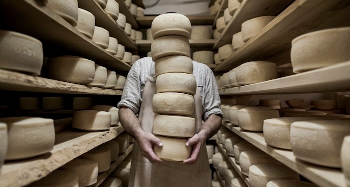 Auch ein Besuch beim Käsebauer Dario Zidaric in Prepotto steht am Programm.