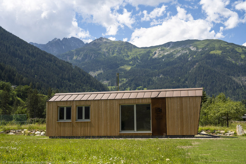 Die Alpe-Adria-Cubes sind exklusiv für Wanderer des Trails buchbar.
