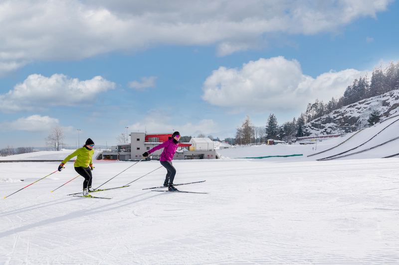 Die Alpen Arena in Villach bietet perfekte Bedingungen für Sportler.
