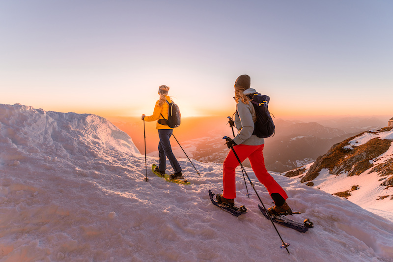 Kärnten ist ein Paradies für Wintersportler.